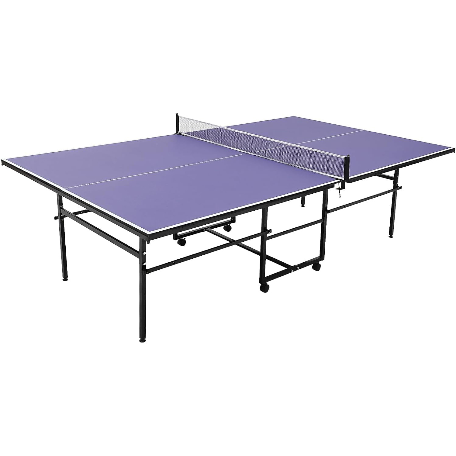 Table Tennis Player - 8피트 휴대용 탁구대, 성인 및 청소년을