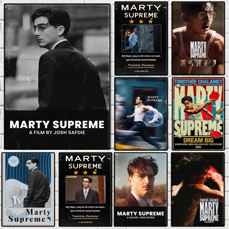 Table Tennis Marty Supreme - 마티 슈프림 탁구 스포츠 영화 포스터