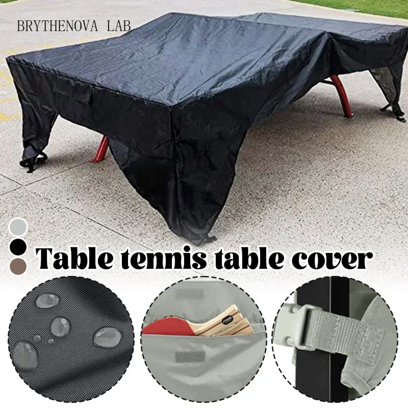 Table Tennis Protective Cover - 190T/210D 탁구 테이블 커버 야외 실내