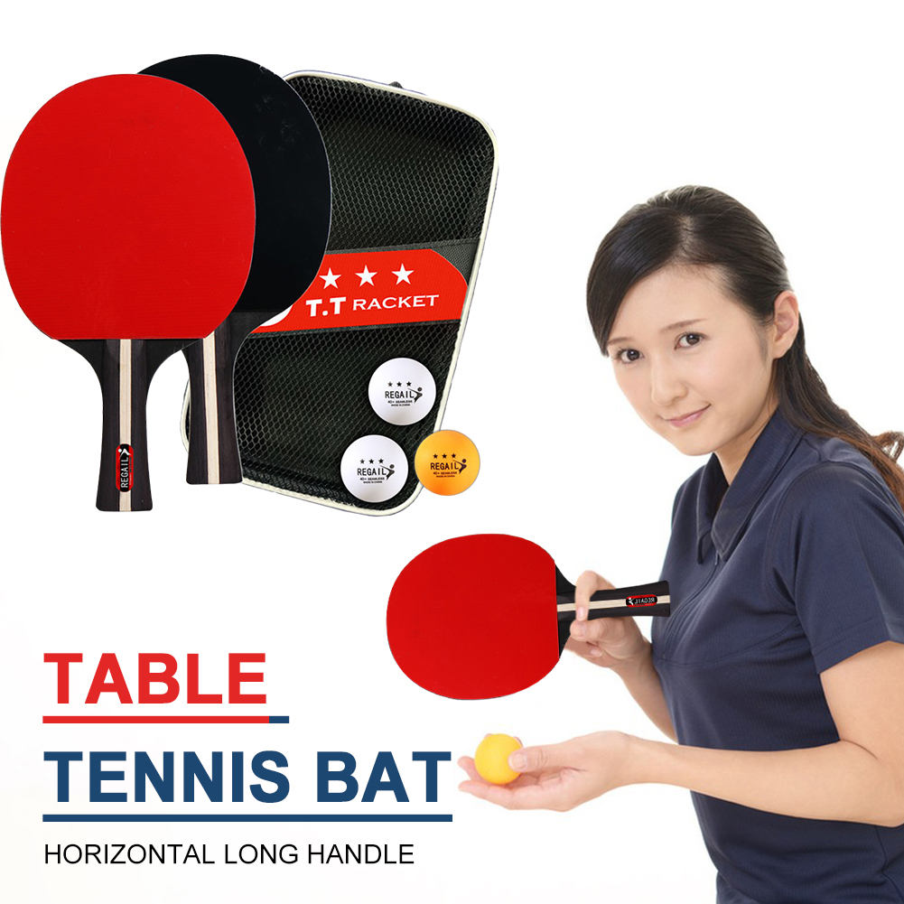 Table Tennis Player - 탁구 라켓 2개 & 공 3개