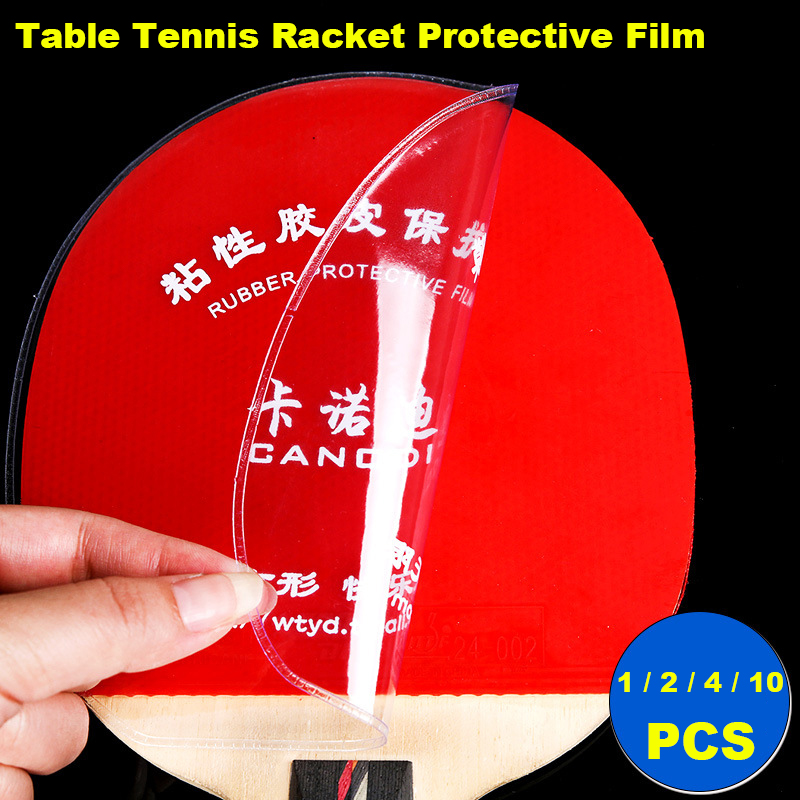 Table Tennis Protective Cover - 1/2/4/10PCS 탁구 라켓 보호 필름 비접착성