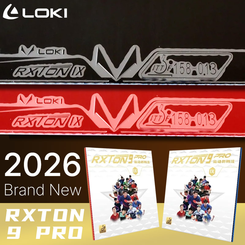 Table Tennis Player - LOKI RXTON 9 PRO 탁구 고무