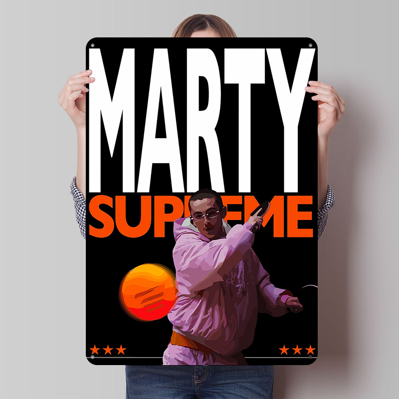 Table Tennis Marty Supreme - 마티 슈프림 탁구 아트 틴플레이트 포스터