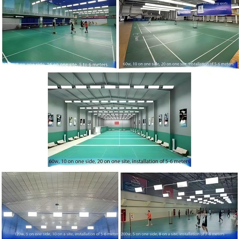 높은 CRI 벌집 눈부심 방지 배드민턴 탁구장 천장 조 - Hall Table Tennis 리뷰 및 가격