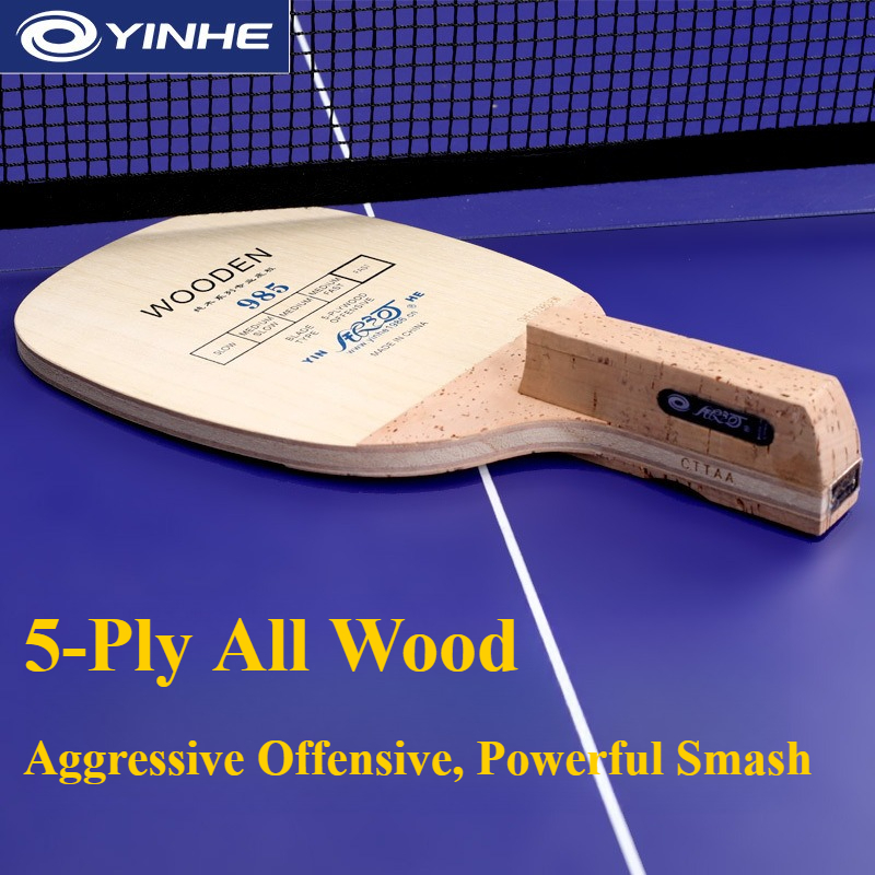 YINHE 985 일본 펜홀드 탁구 블레이드 5겹 올  - Table Tennis Bat 리뷰 및 가격