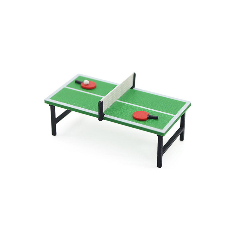 1/12 미니 인형의 집 스포츠 가구, 탁구대 및 라켓 - Table Tennis Information 리뷰 및 가격