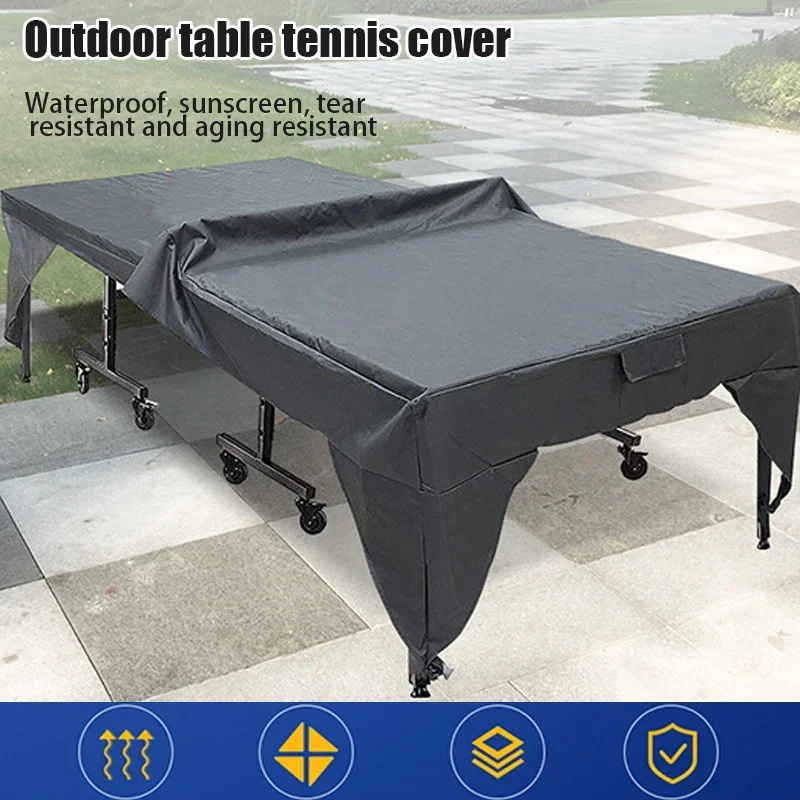 190T/210D 탁구 테이블 커버 야외 실내 방수 탁 - Table Tennis Protective Cover 리뷰 및 가격