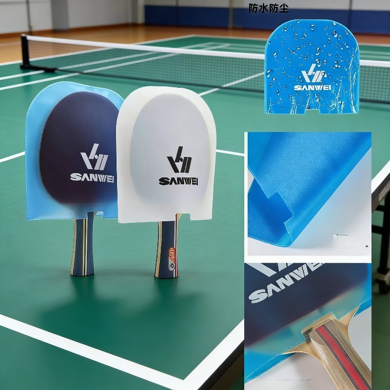 1/2PC SANWEI 양면 탁구 라켓 보호 필름 방진 - Table Tennis Protective Cover 리뷰 및 가격