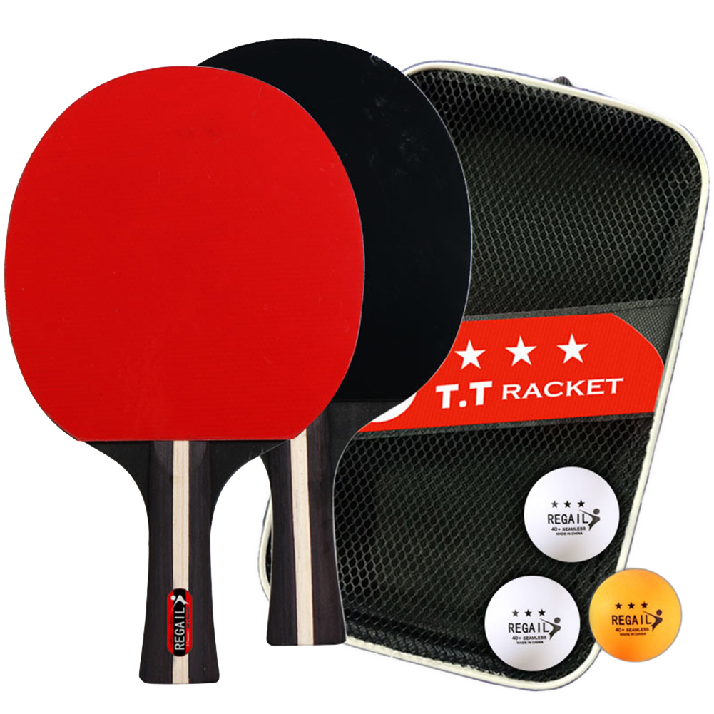 탁구 라켓 2개 & 공 3개 세트, 전문가용 2인용 탁 - Table Tennis Player 리뷰 및 가격