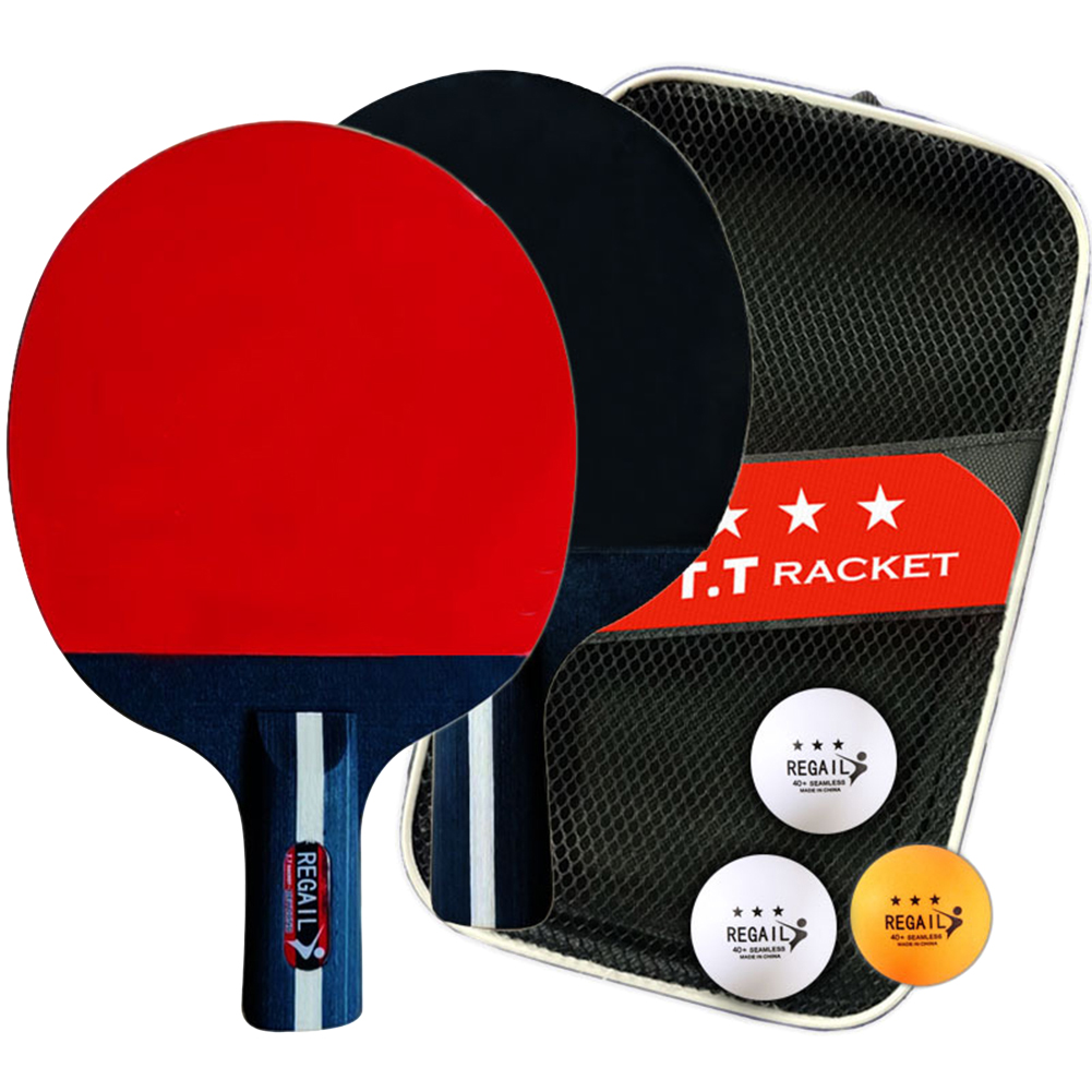 탁구 라켓 2개 & 공 3개 세트, 전문가용 2인용 탁 - Table Tennis Player 리뷰 및 가격