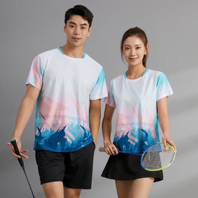 남녀공용 탁구 저지, 반팔 스포츠 티셔츠, 3D 프린트 - Table Tennis Jersey Design 리뷰 및 가격