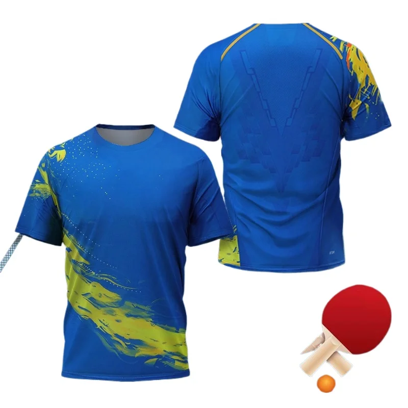 중국 드래곤 탁구 그래픽 T 셔츠 남성 의류 패션 배드 - Table Tennis Shorts 리뷰 및 가격