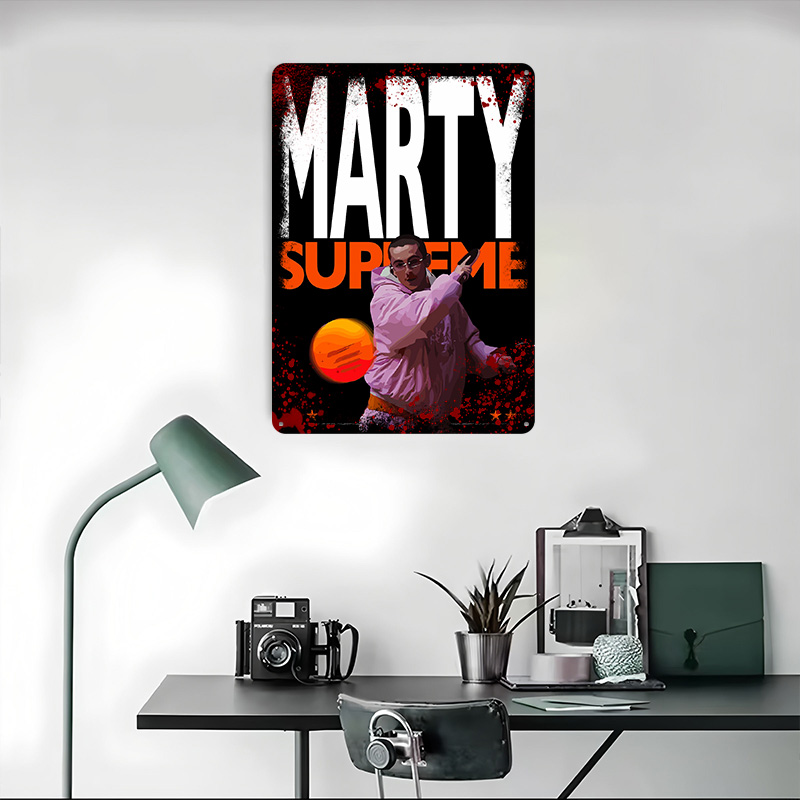마티 슈프림 탁구 아트 틴플레이트 포스터 맞춤형 벽 장 - Table Tennis Marty Supreme 리뷰 및 가격
