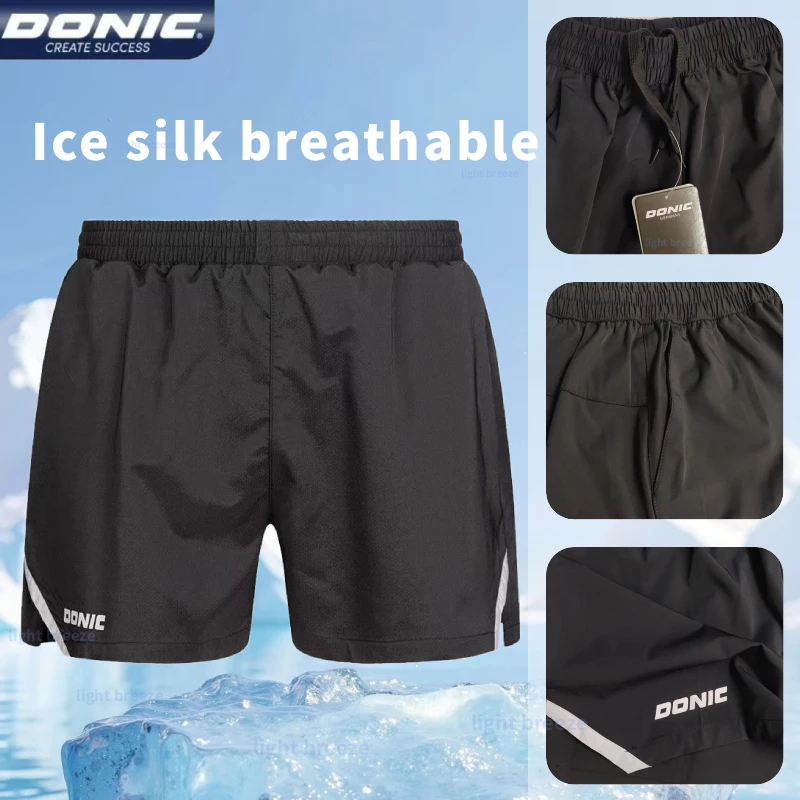 Donic 탁구 반바지 남성 및 여성 빠른 건조 통기성 - Table Tennis Shorts 리뷰 및 가격