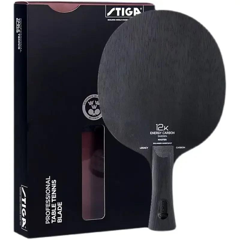 스티가 블랙 라벨 탁구 블레이드, 12K 팬 젠동 공격 - Table Tennis Zhendong 리뷰 및 가격