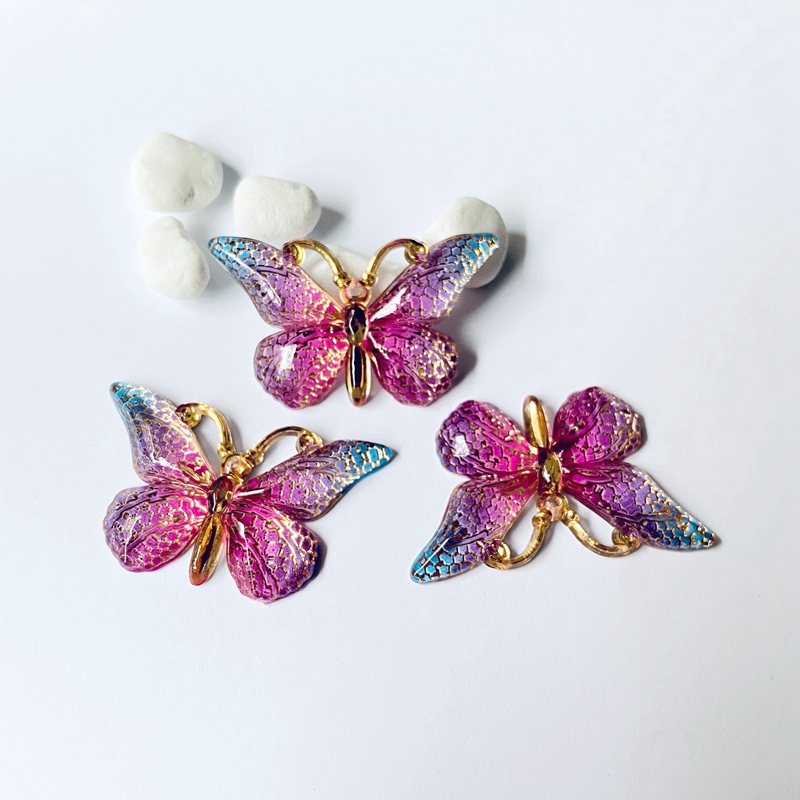 10Pcs 새로운 38*22mm 나비 플래너 액세서리  - Butterfly Rubber Sheet 리뷰 및 가격