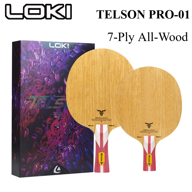 새로운 LOKI TELSON PRO-01 탁구 블레이드 - Table Tennis Bat 리뷰 및 가격
