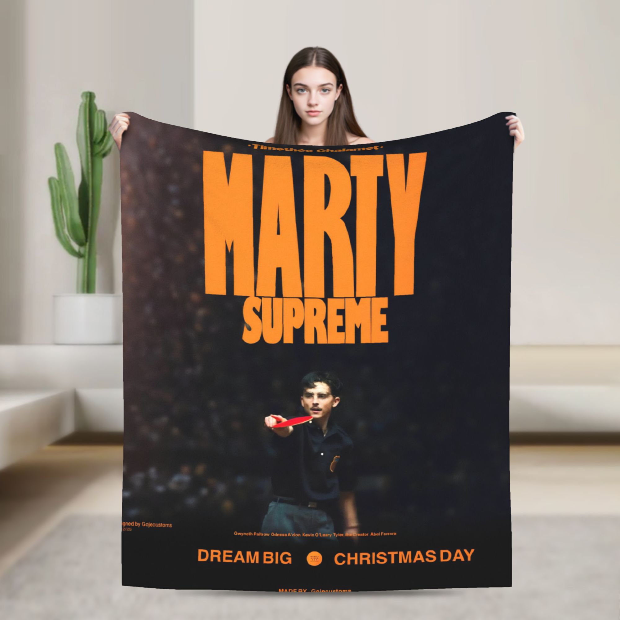 마티 슈프림 블랭킷 플란넬 올 시즌 탁구 다기능 슈퍼  - Table Tennis Marty Supreme 리뷰 및 가격